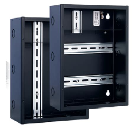 electrical enclosure for din rail|enclosure with din rail inside.